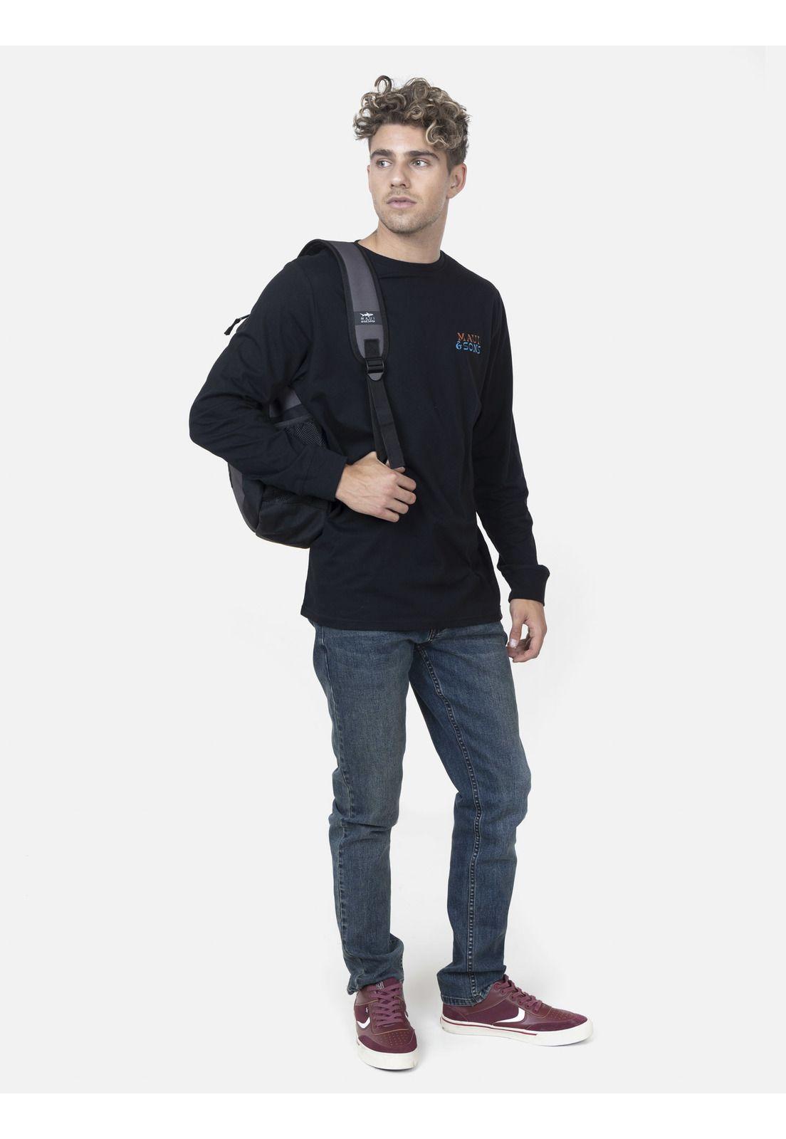 Polera Hombre 5P1230 Negro Maui and Sons-3