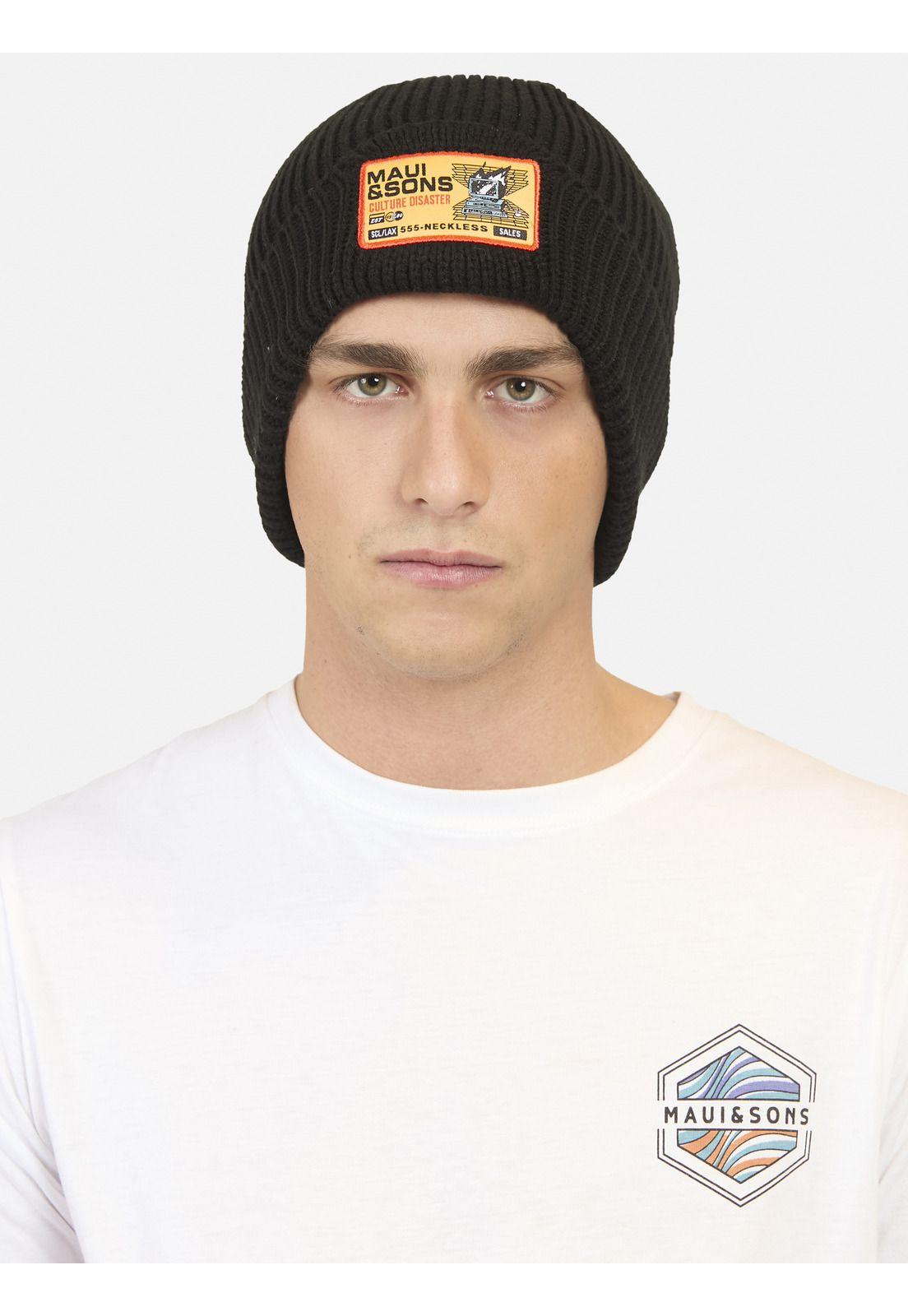 Gorro Culture Disaster Negro Hombre Maui And Sons-2