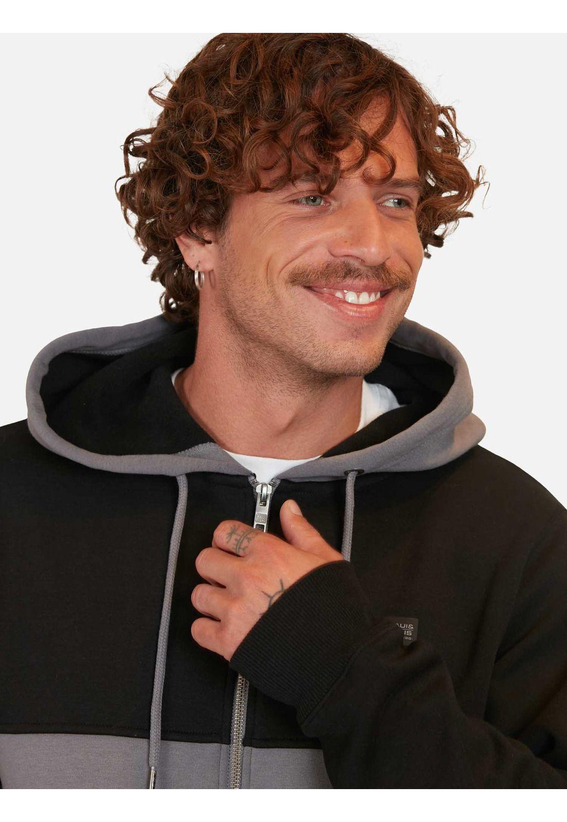 Poleron Cut Mix Color Bonded Gris Hombre Maui And Sons-2