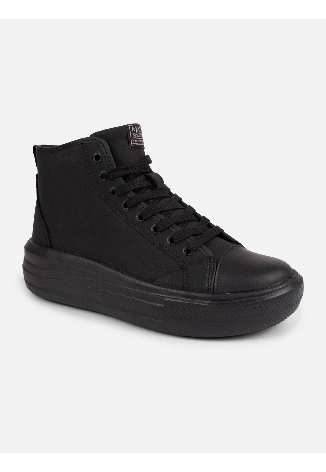 Zapatillas Escolar Trick Negro Mujer Maui And Sons-0