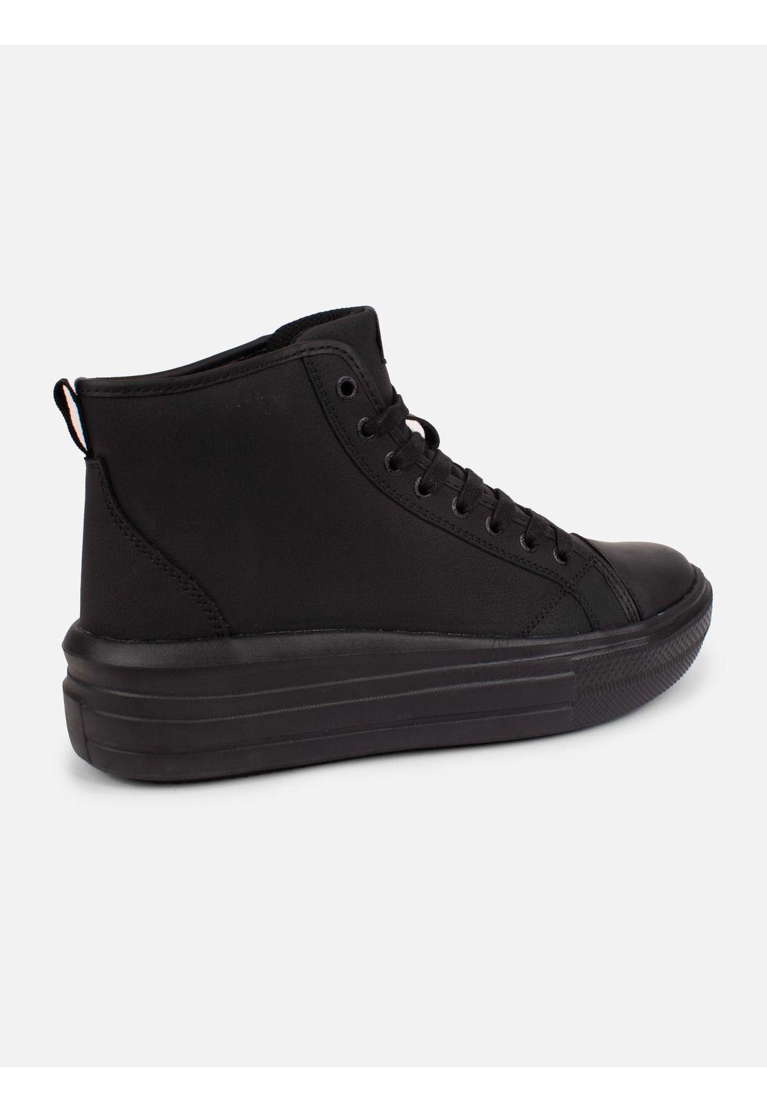 Zapatillas Escolar Trick Negro Mujer Maui And Sons-2