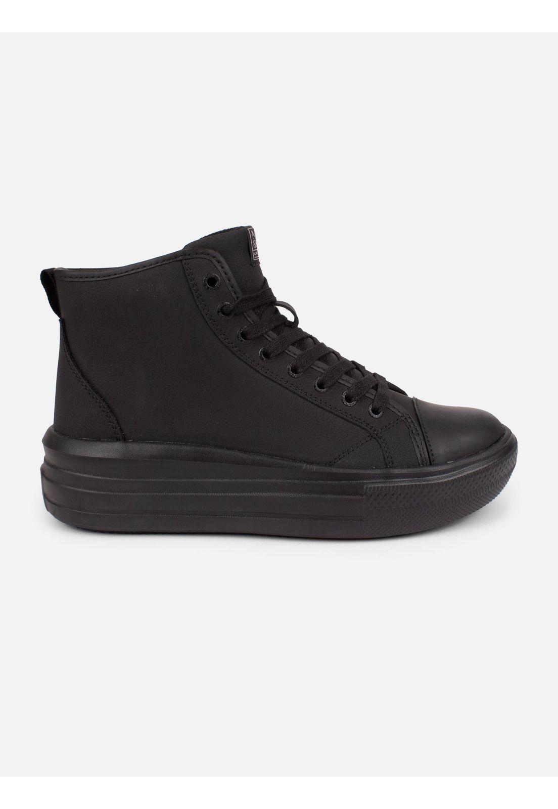 Zapatillas Escolar Trick Negro Mujer Maui And Sons-1