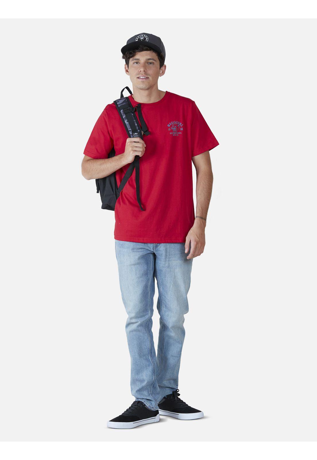 Polera  Hombre Rojo 5P374-MV22 Maui And Sons-3