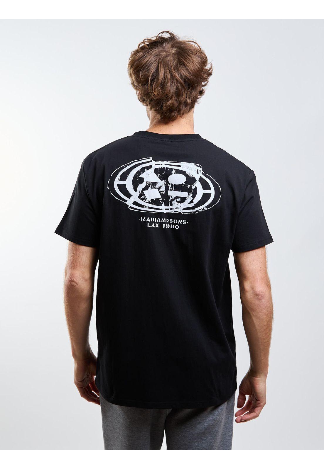 Polera MC Destroy Negro Hombre Maui And Sons-1