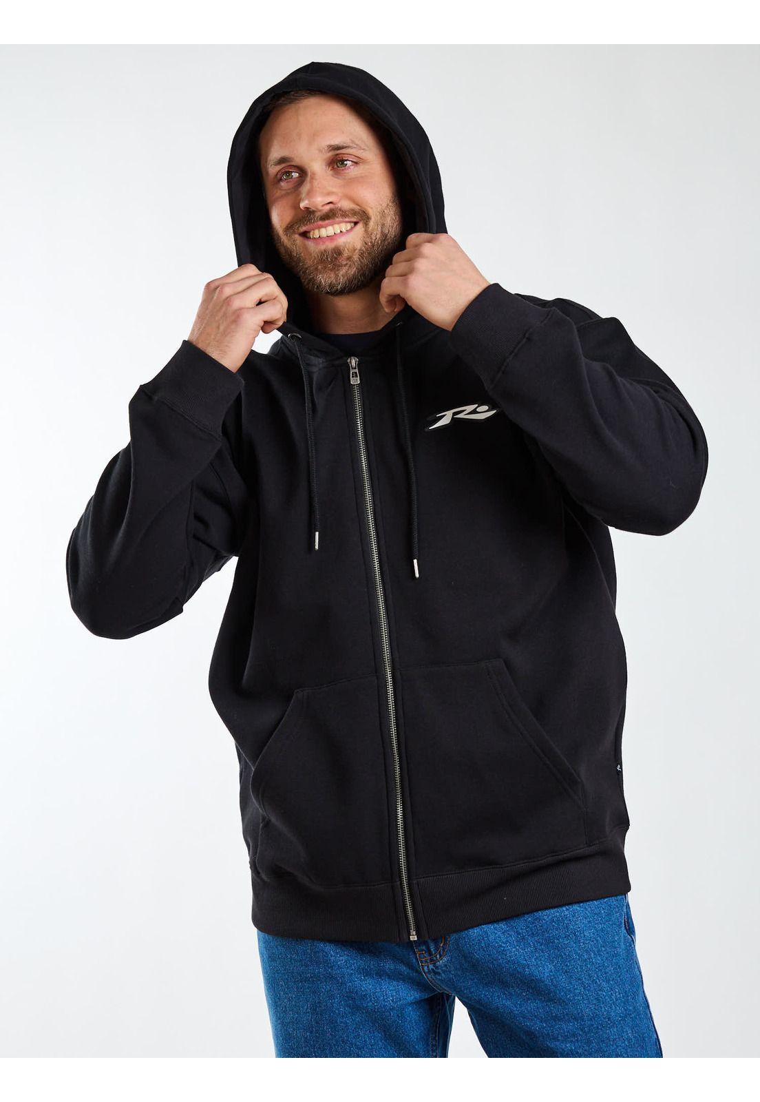 Poleron FZ Offshore Negro Hombre Rusty-6
