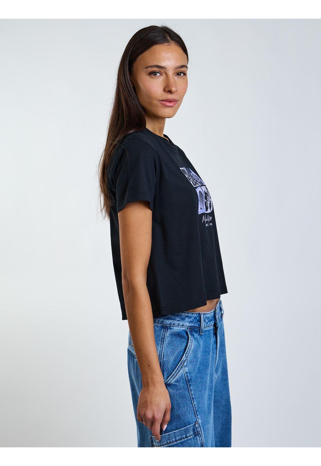 Polera MC Vian Negro Mujer Maui and Sons-2