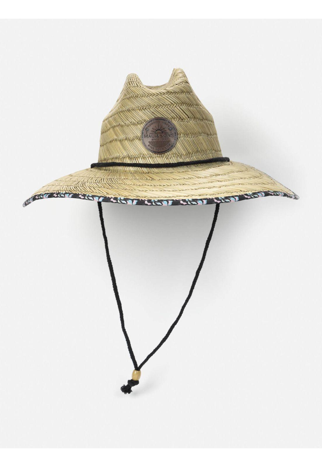 Gorro FLOWER BEACH Mujer Beige Maui and Sons-1