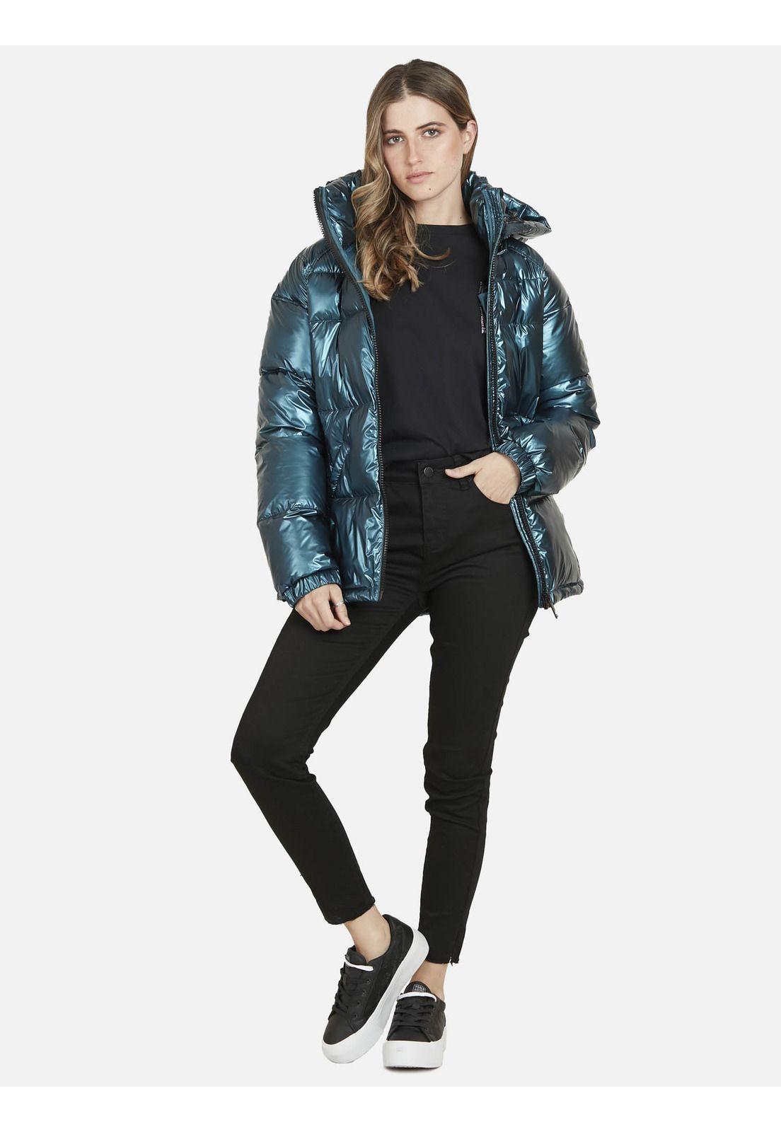 Parka Revolve Mujer Turquesa Maui and Sons-2