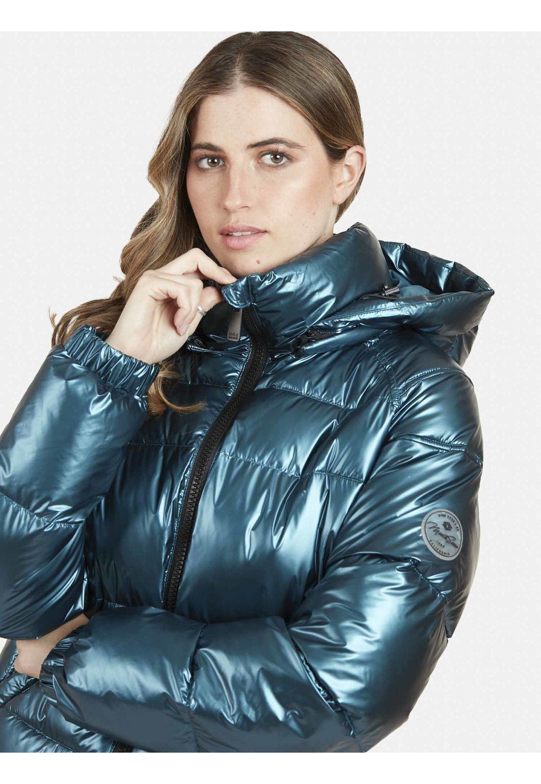 Parka Revolve Mujer Turquesa Maui and Sons-3