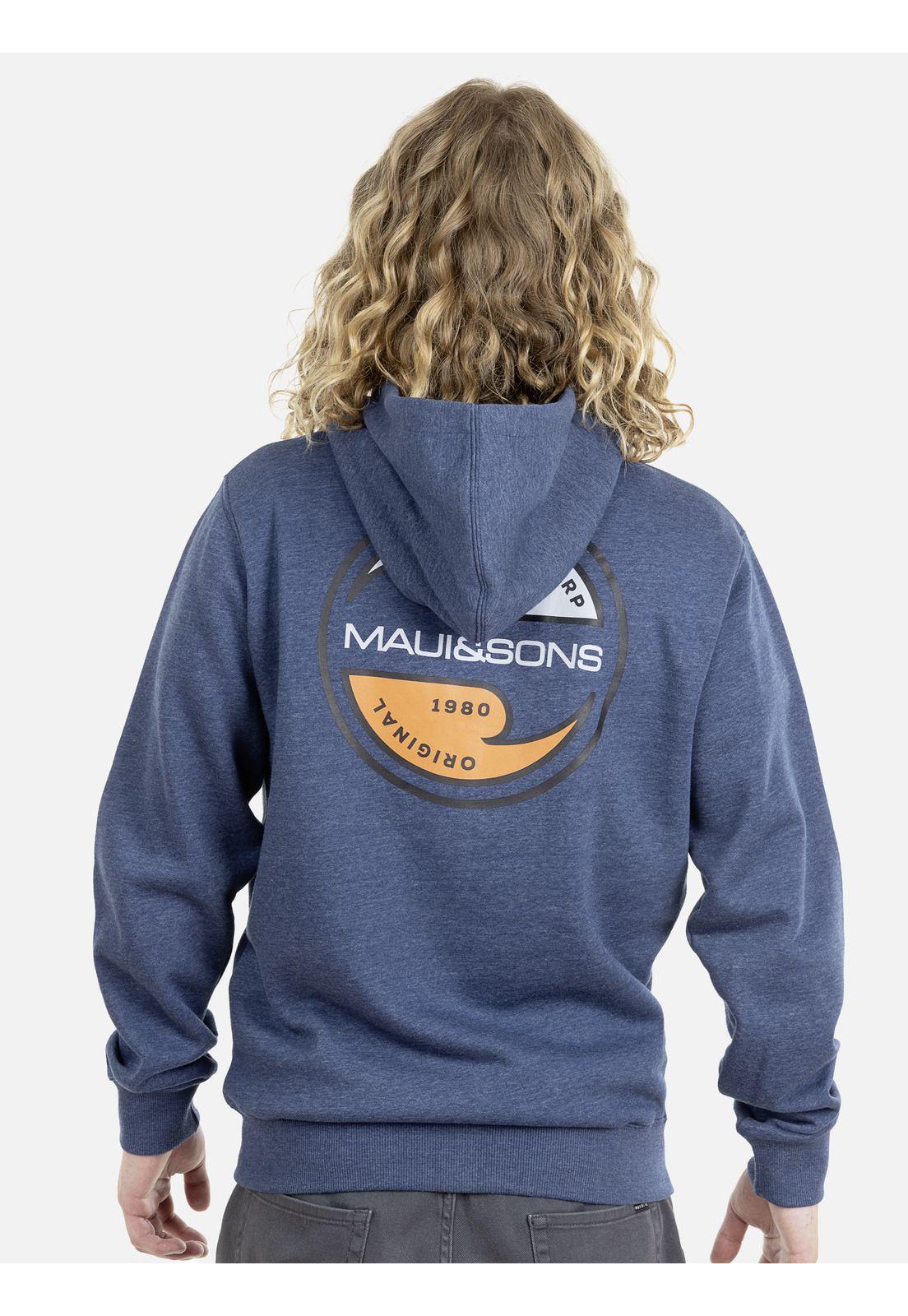 Poleron Hombre 5O434-MI21 Azul Maui and Sons-1