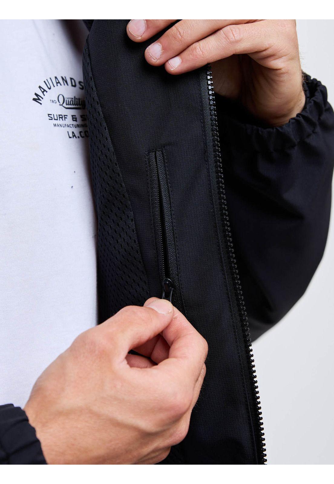 Cortaviento Burst Storm Negro Hombre Maui And Sons-5