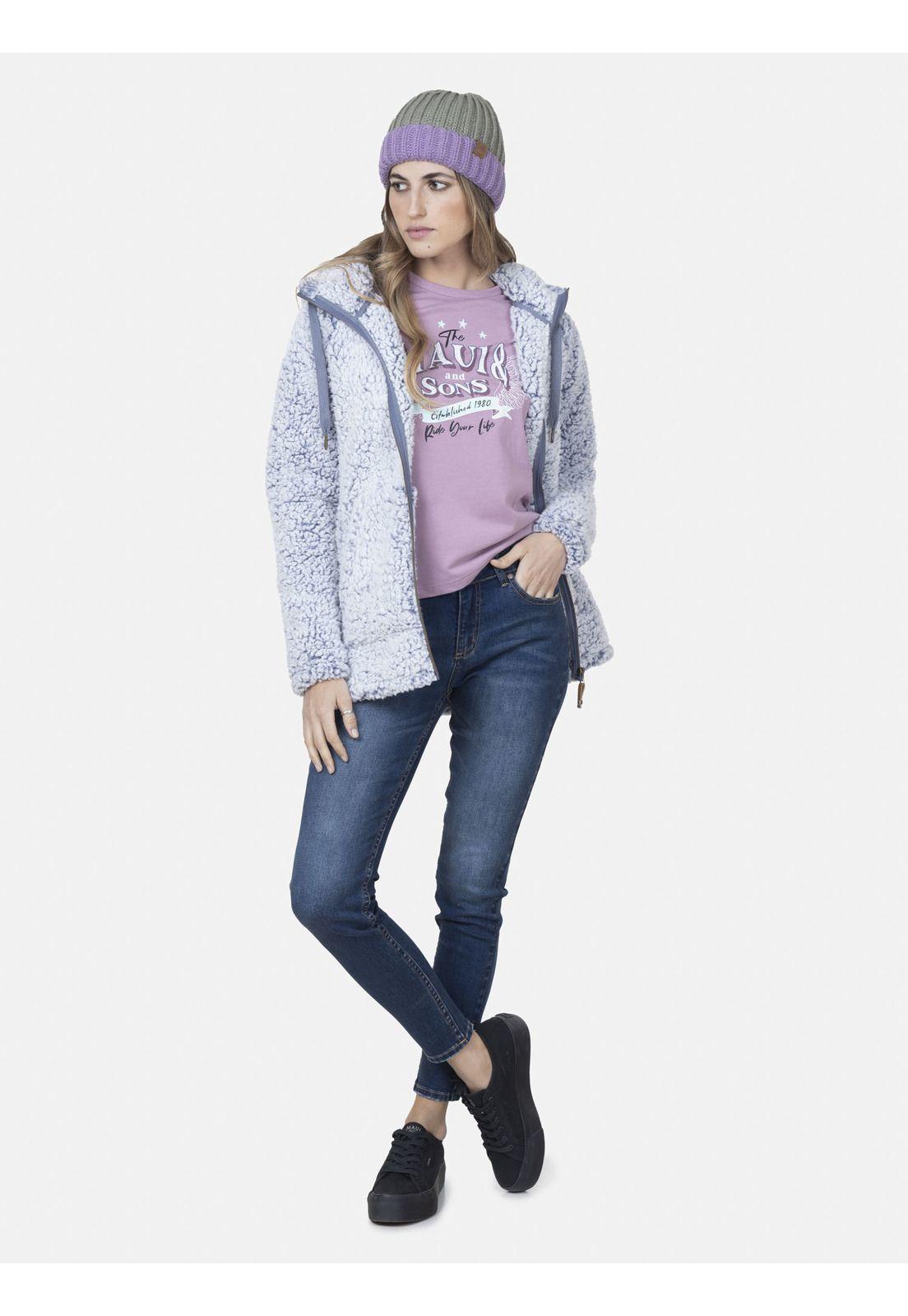 Polera Mujer MANU TIGER Rosado Maui and Sons-3