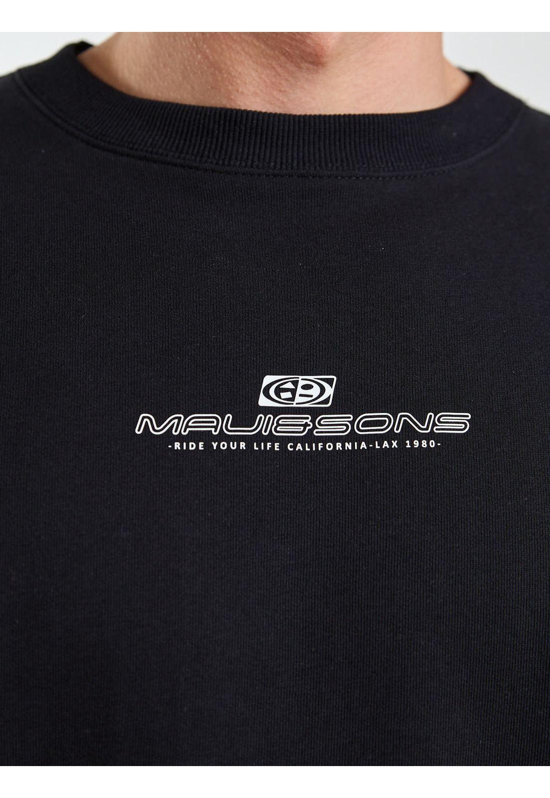 Poleron CR Essential Negro Hombre Maui and Sons-4
