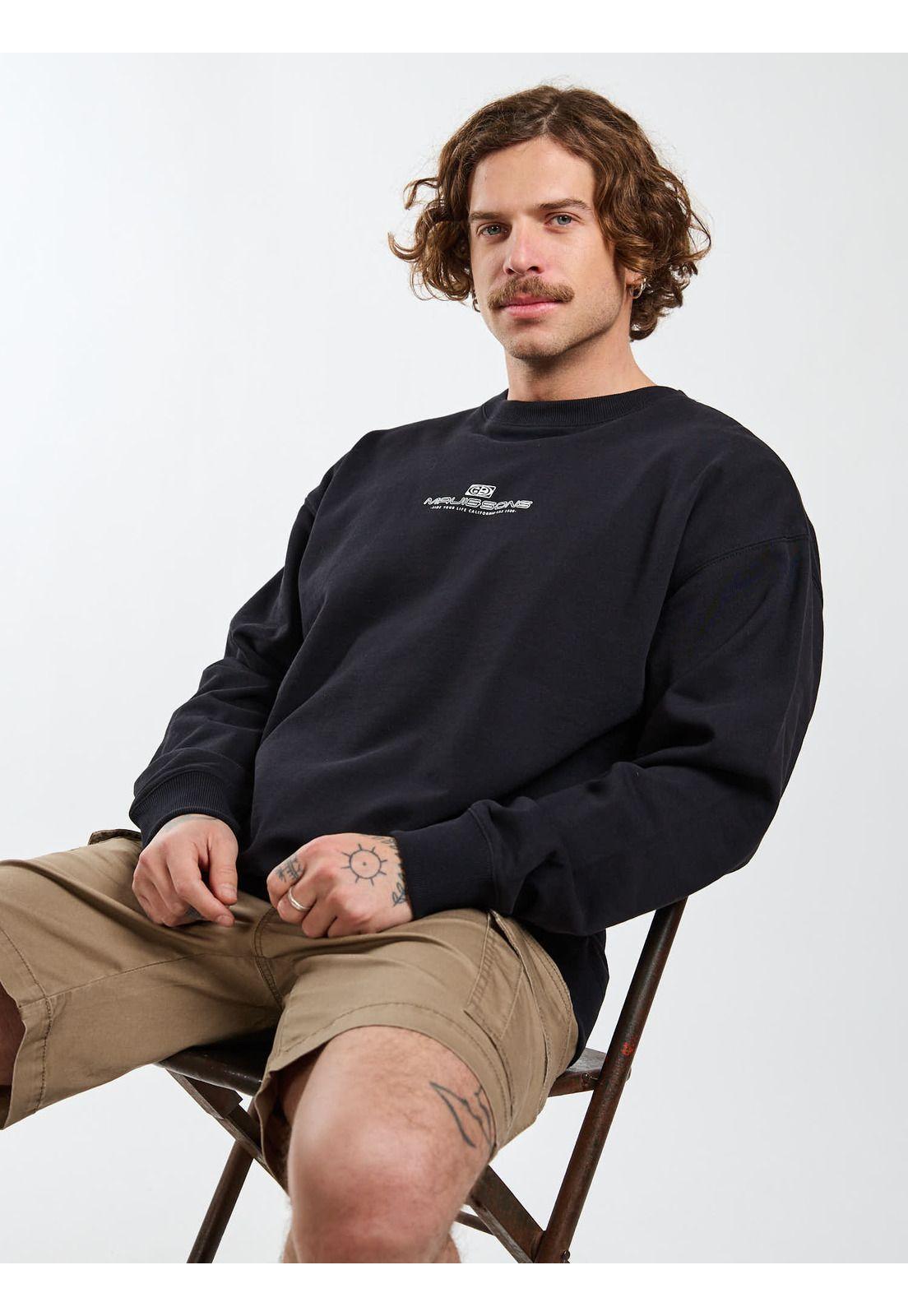 Poleron CR Essential Negro Hombre Maui and Sons-6