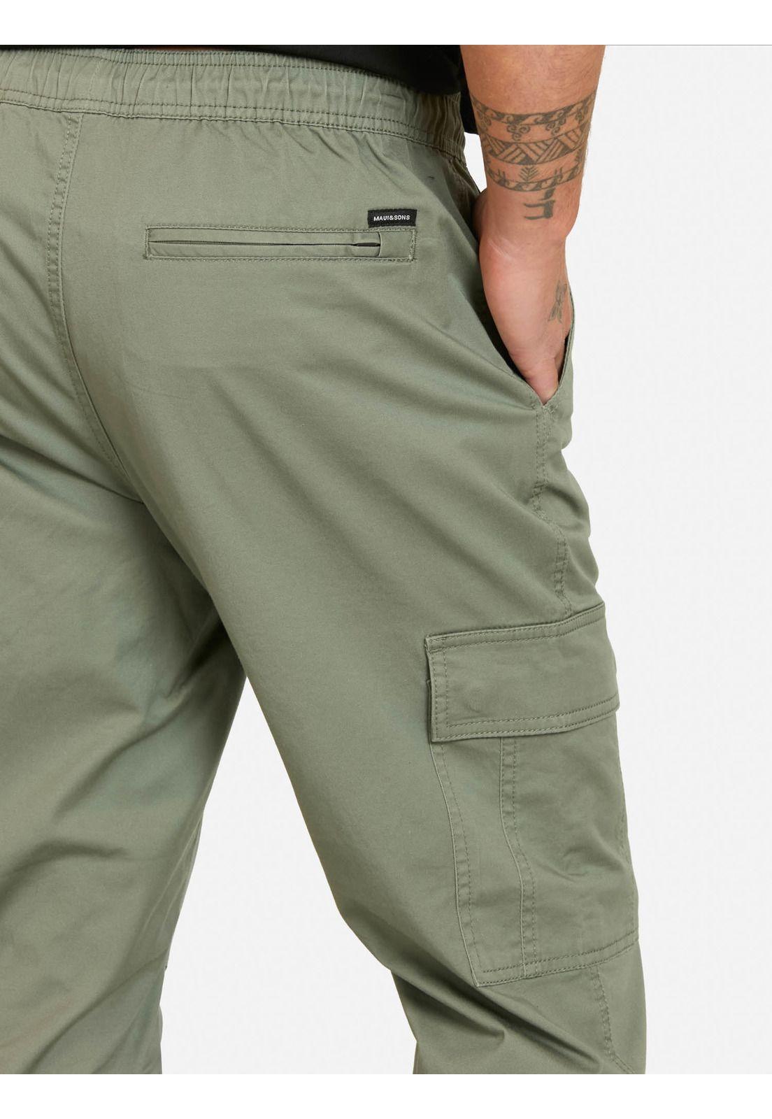 Pantalón Jogger Solana Verde Hombre Maui And Sons-3