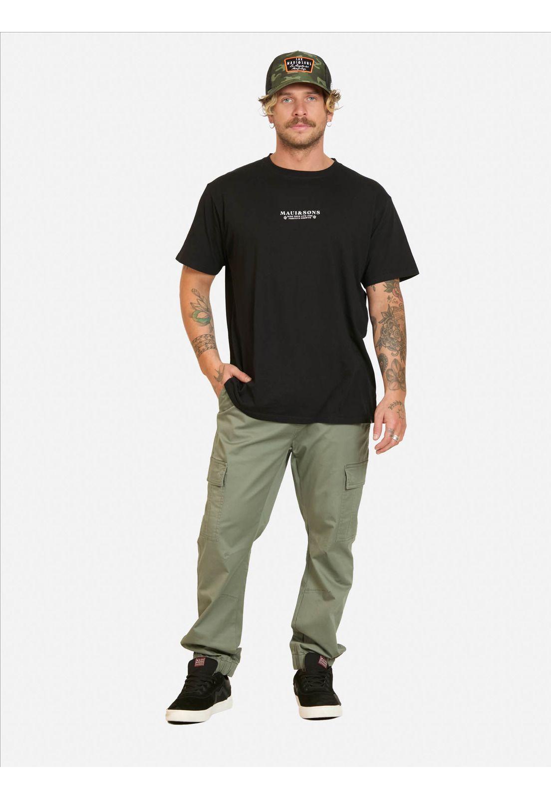 Pantalón Jogger Solana Verde Hombre Maui And Sons-4