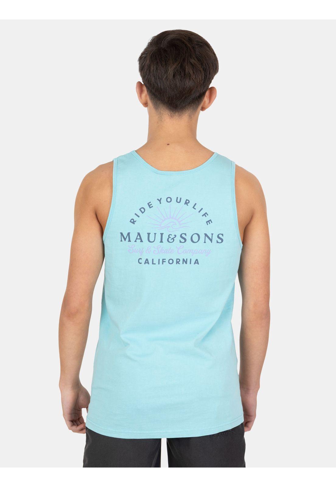 Polera SM Seajoy Celeste Infantil Maui And Sons-1