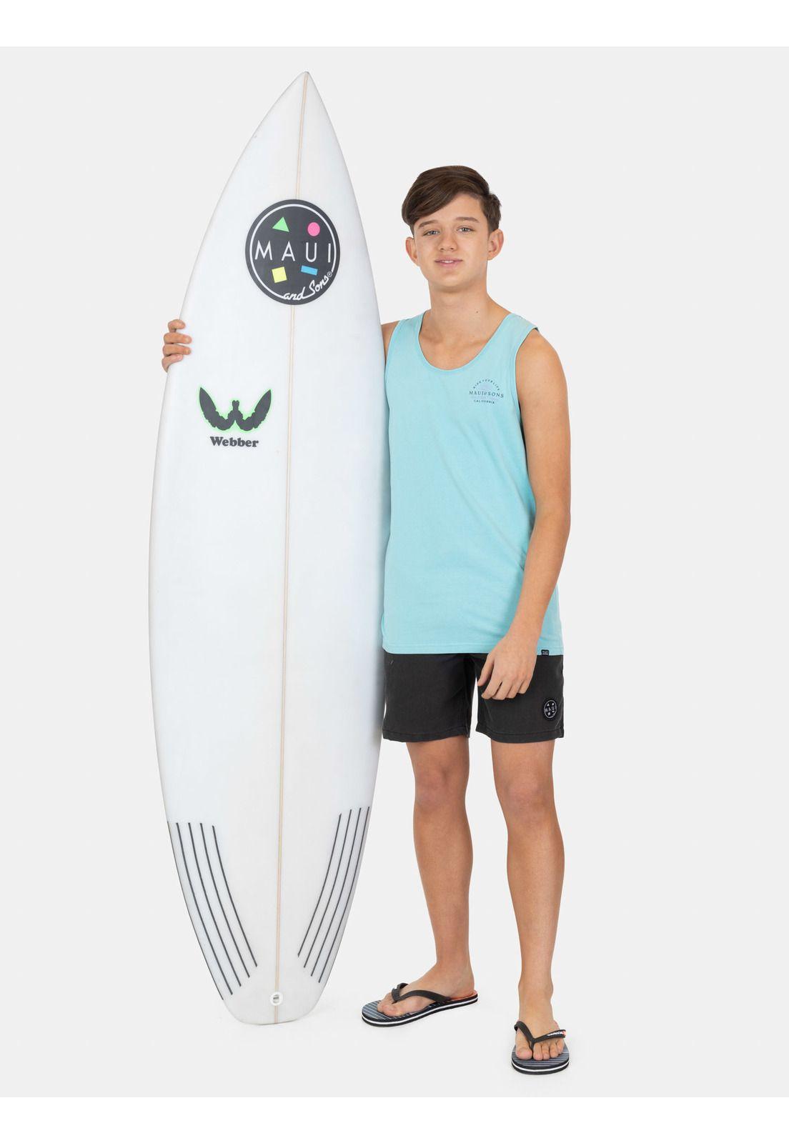 Polera SM Seajoy Celeste Infantil Maui And Sons-3