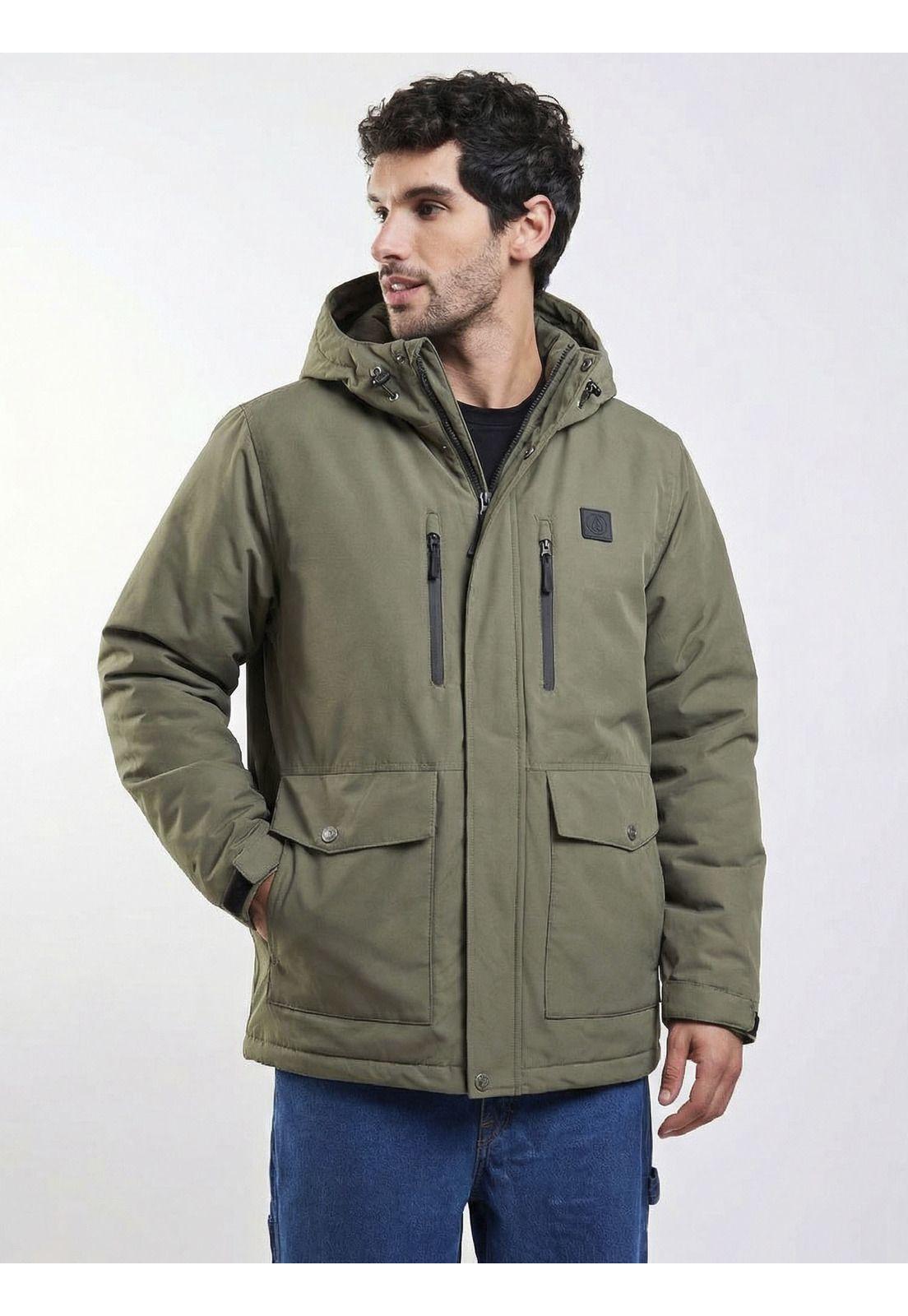 Chaqueta Coreline Café Hombre Volcom-2