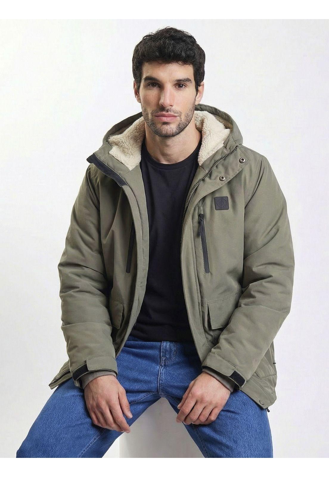 Chaqueta Coreline Café Hombre Volcom-3