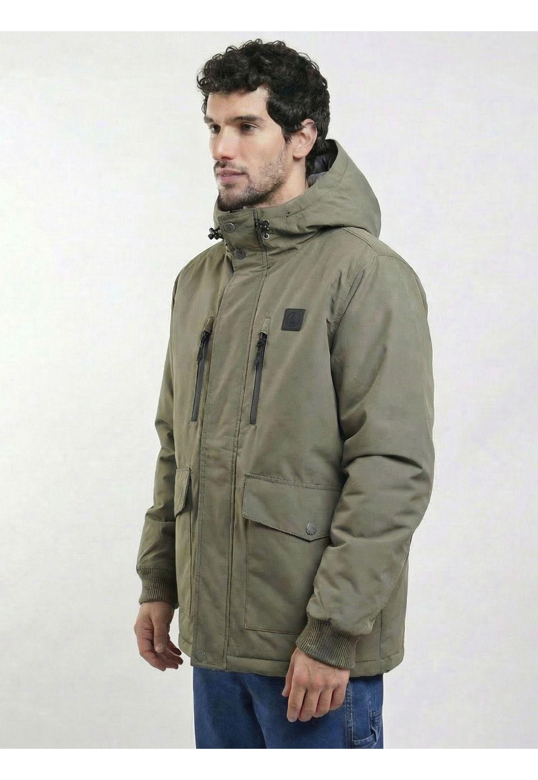 Chaqueta Coreline Café Hombre Volcom-4