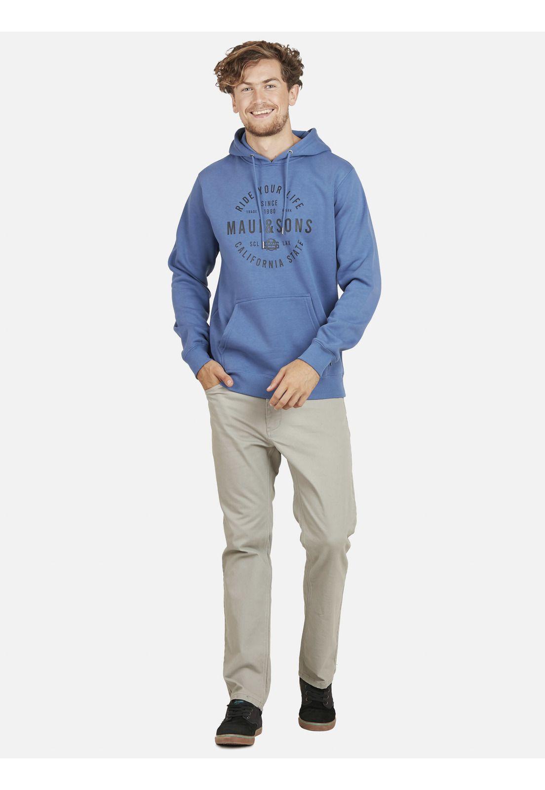 Poleron Hombre Denim Maui and Sons-3