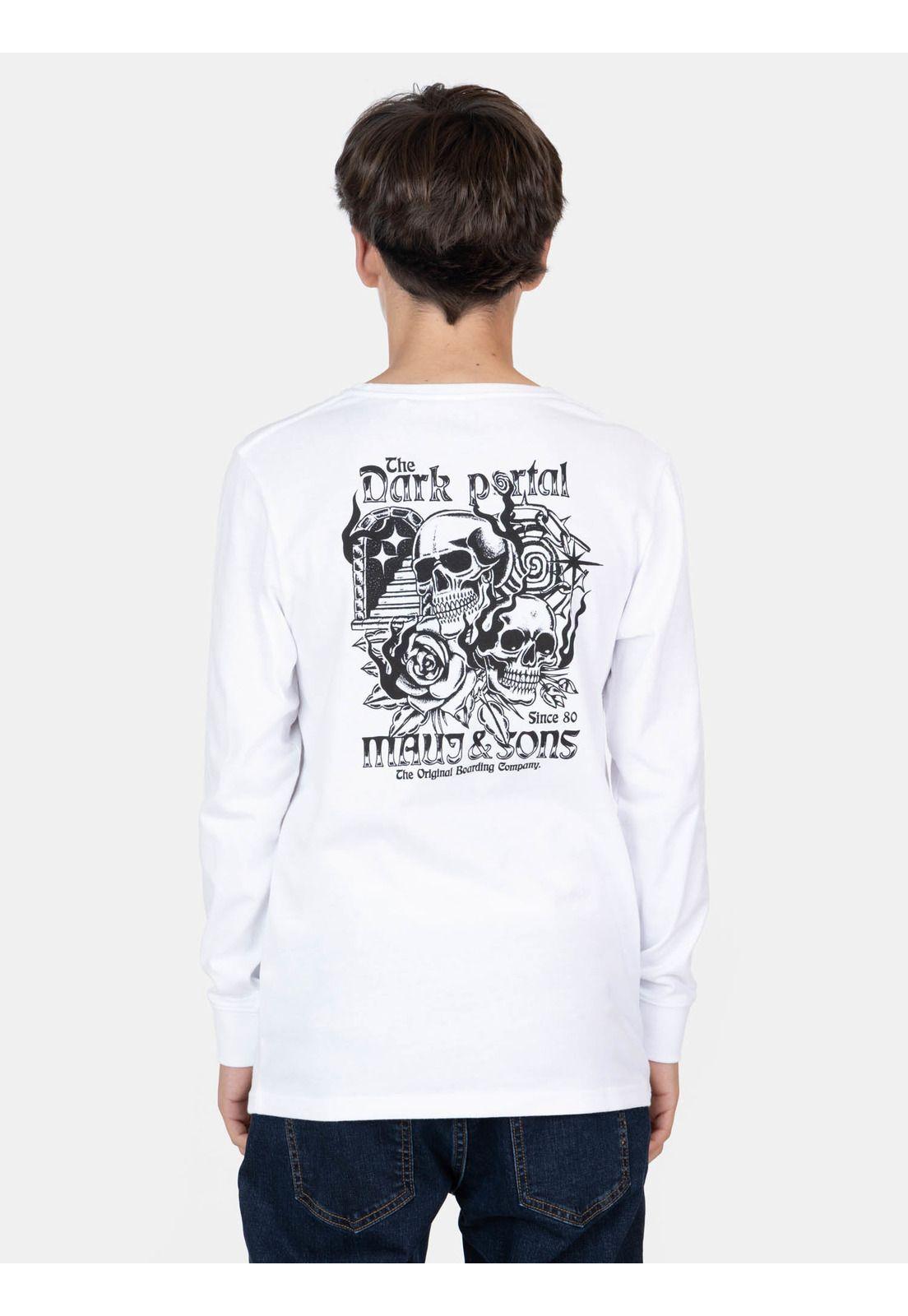 Polera ML SolDrop Blanco Infantil Maui And Sons-1