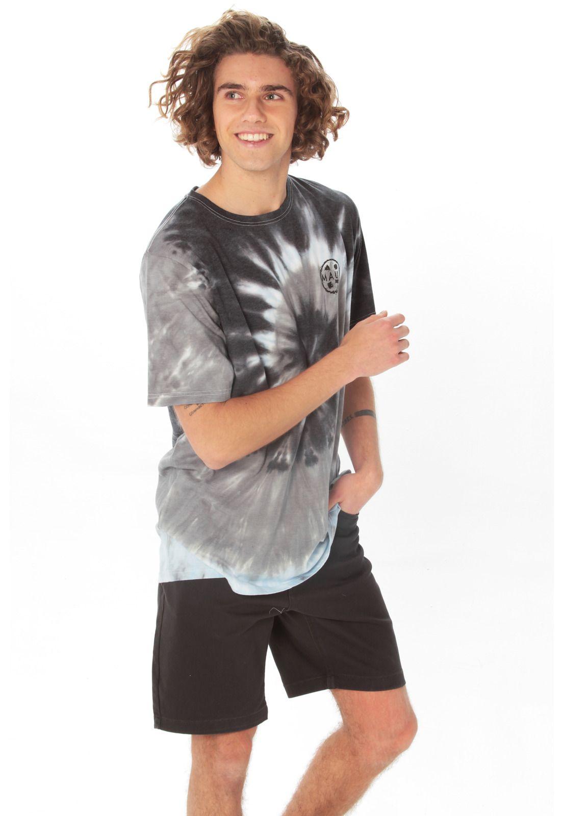 Polera M/C Basica Hombre 5P419-MV21 Gris-3