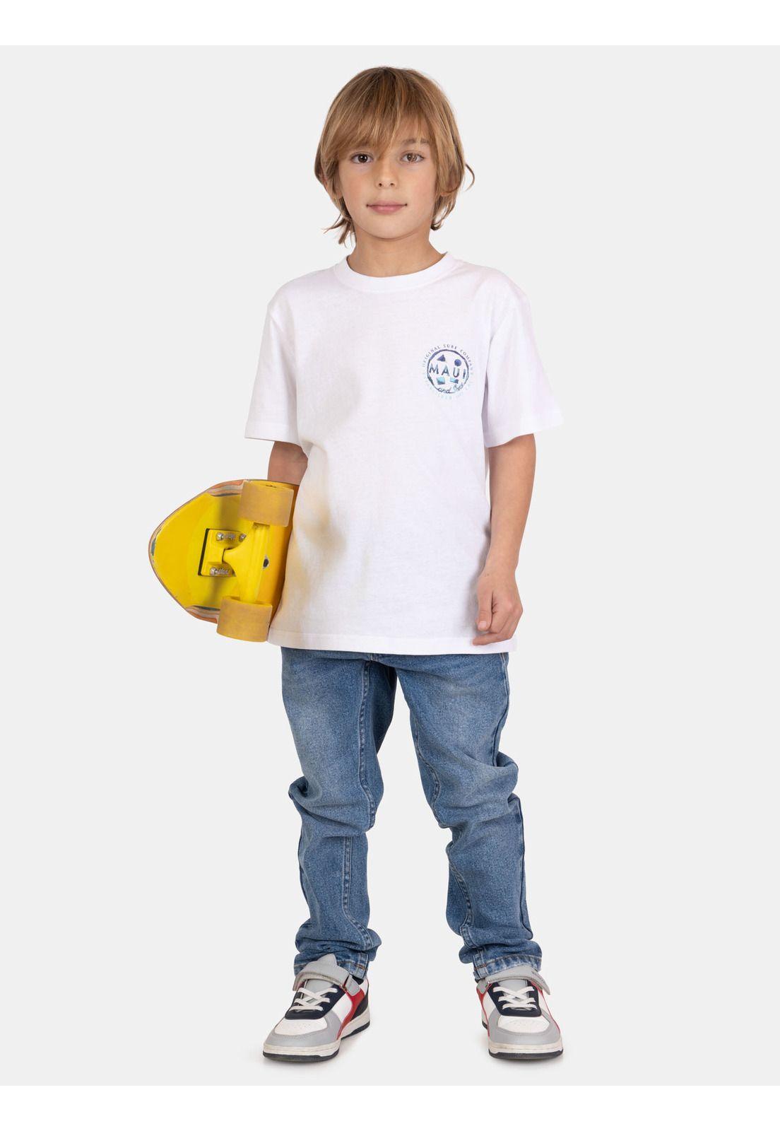 Polera MC WaveBorn Blanco Infantil Maui And Sons-3