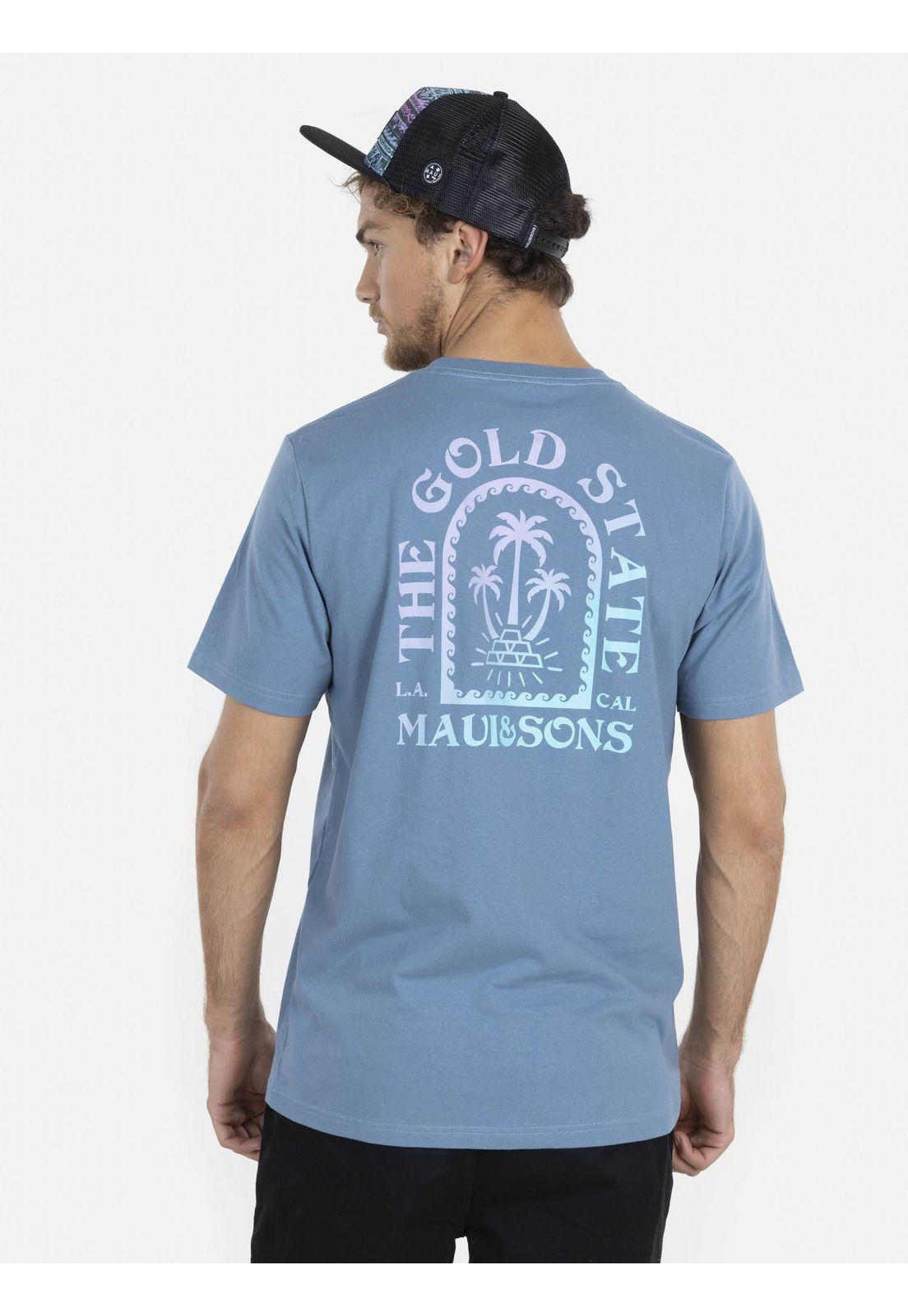 Pack Polera Jockey 5AV1563 Hombre Azul Maui and Sons-1