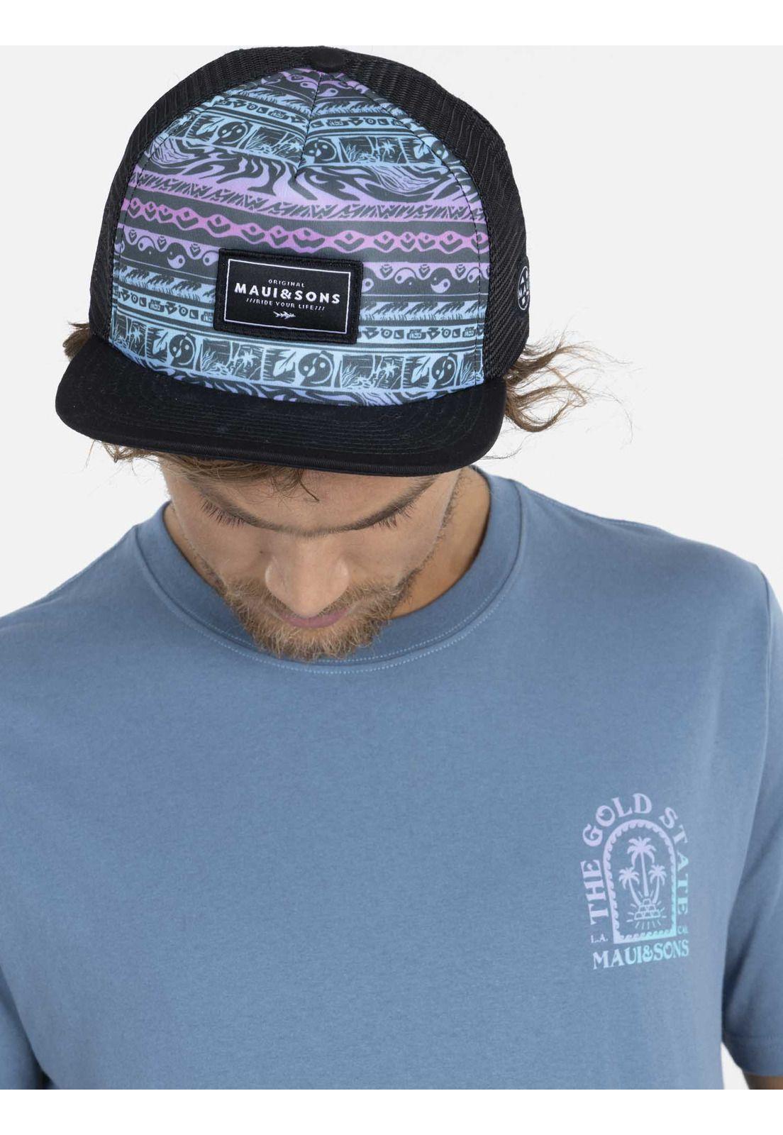 Pack Polera Jockey 5AV1563 Hombre Azul Maui and Sons-2