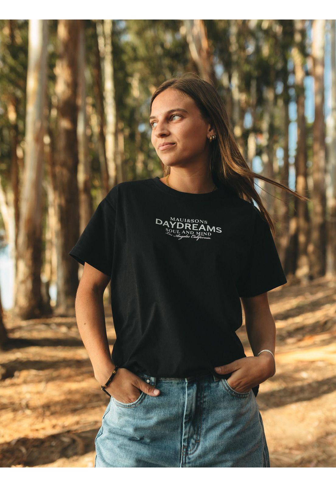 Polera Mc Saba Negro Mujer Maui And Sons-0