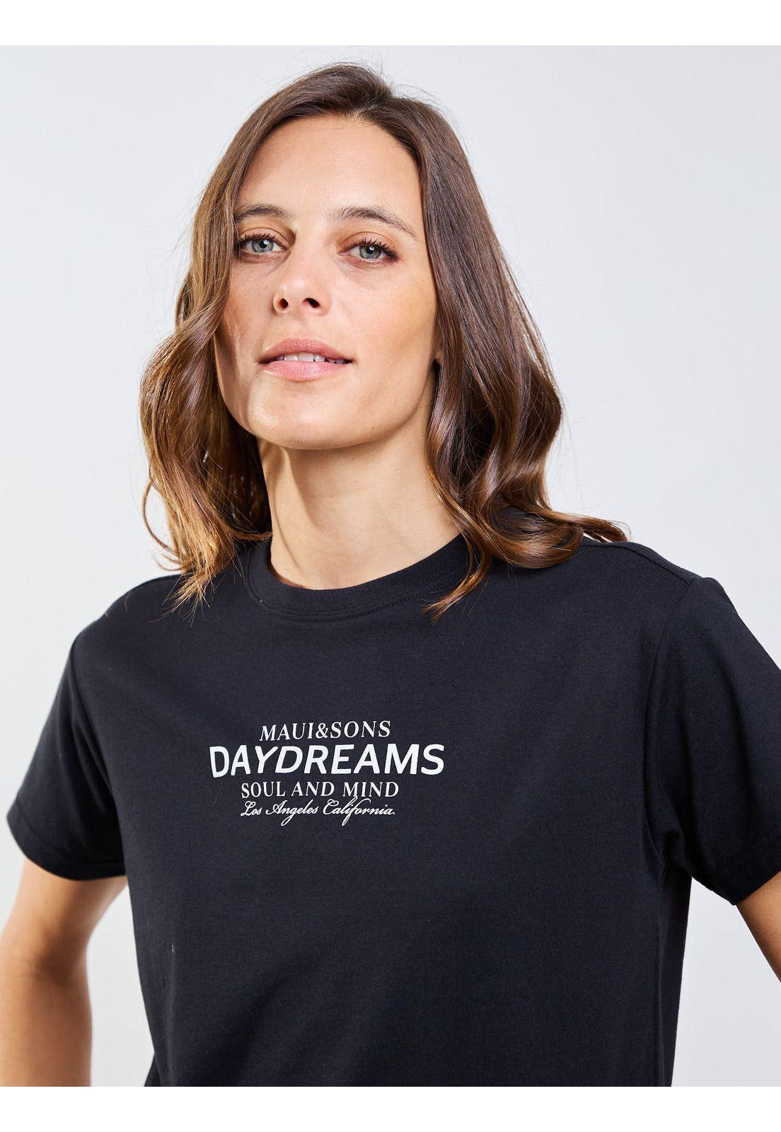 Polera Mc Saba Negro Mujer Maui And Sons-6