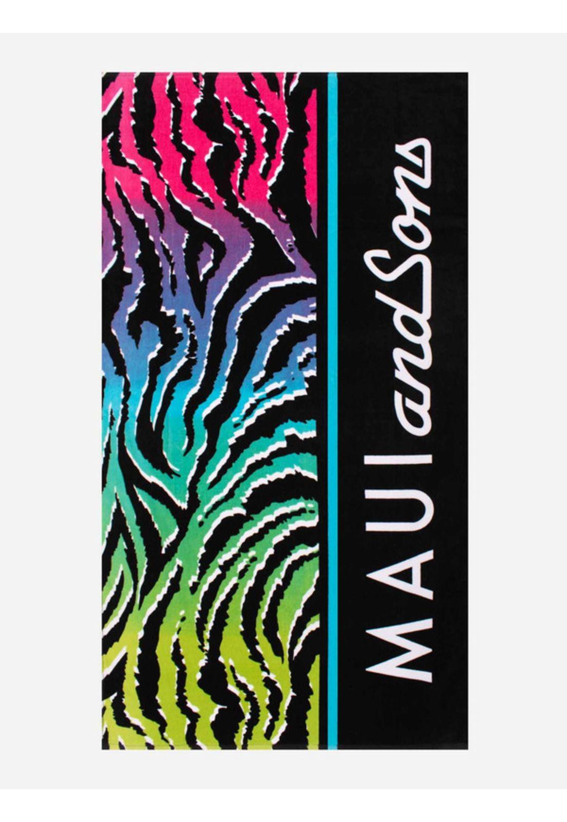 Toalla Mirage Meadow Multicolor Hombre Maui and sons-0