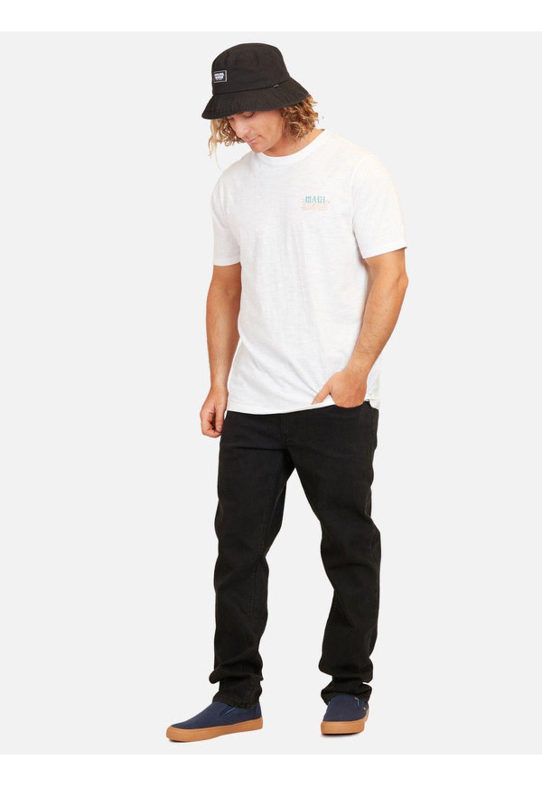 Polera Surf Co. Ss Tee Hombre Blanco Maui And Sons-3