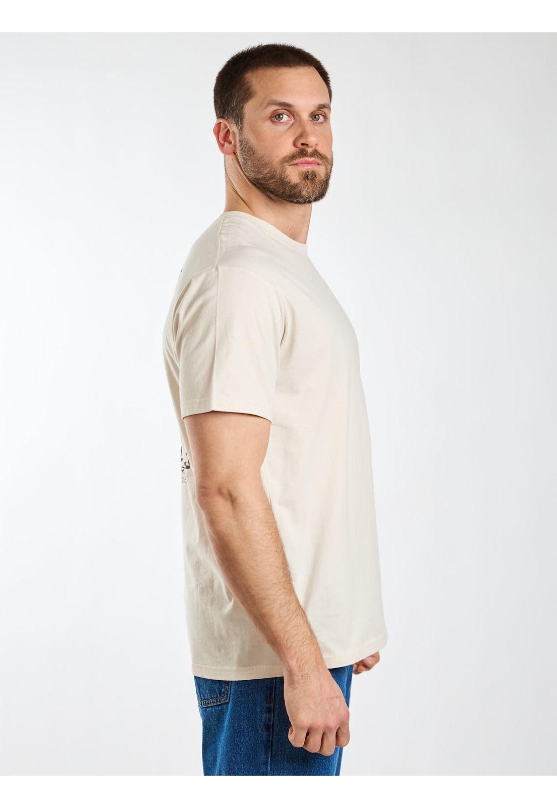 Polera MC Shoreline Blanco Hombre Rusty-2