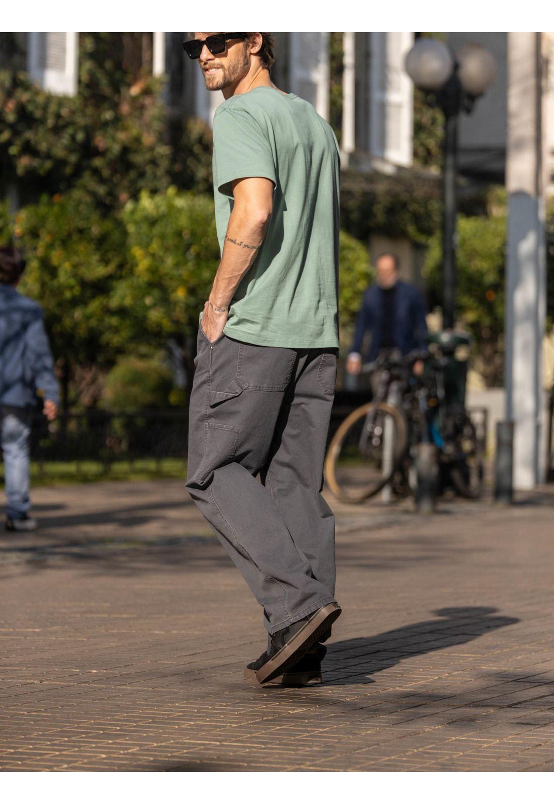 Pantalón Kumi Gris Hombre Maui And Sons-1
