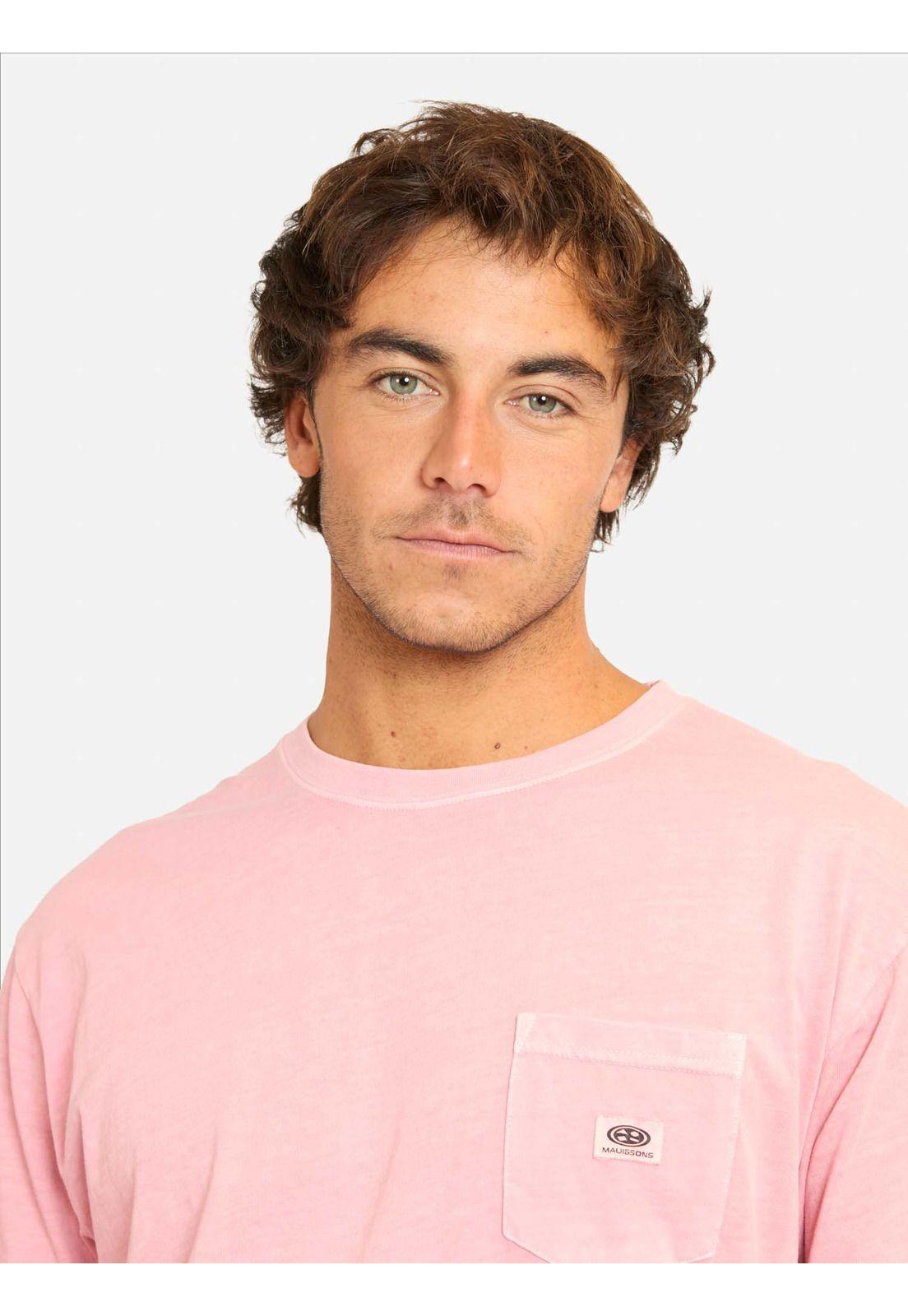 Polera MC Lumimo Rosado Hombre Maui And Sons-2