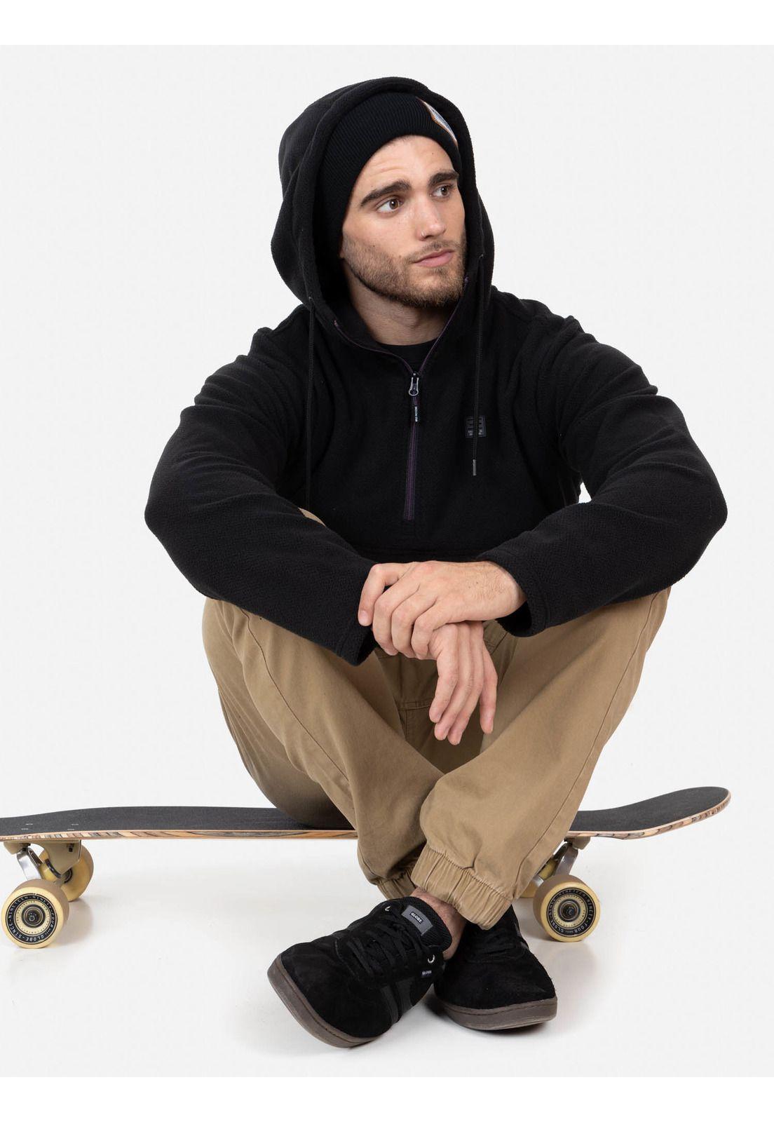 Poleron BICOLOR ACTIVE Hombre Morado Maui and Sons-2