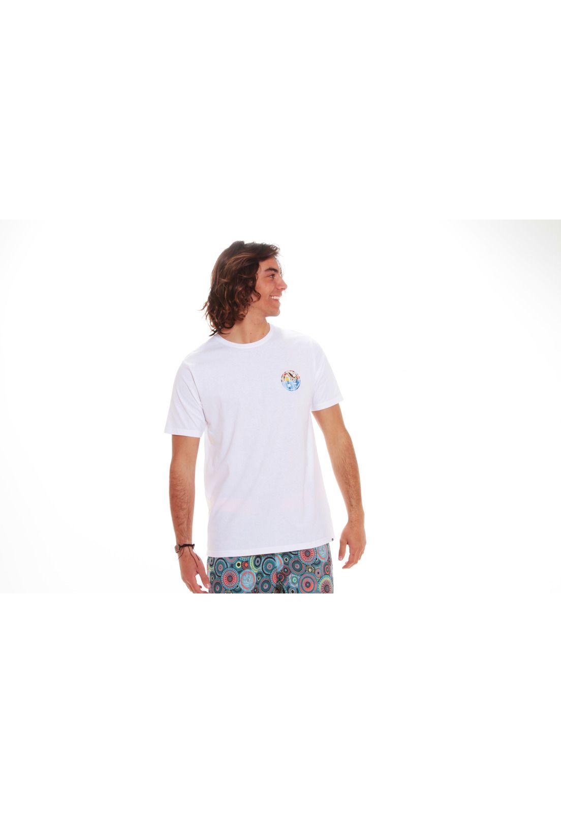 Polera M/C Basica Hombre 5P216-MV20 Blanco Maui and Sons-0