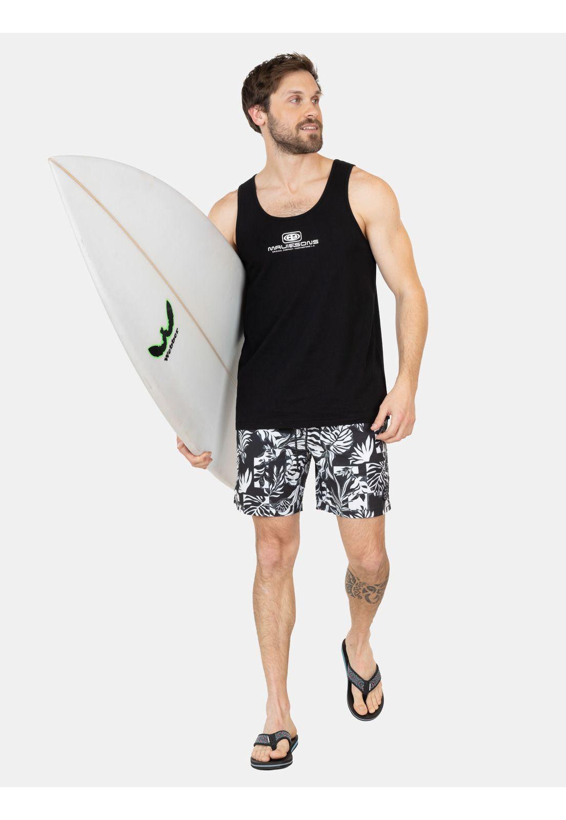 Polera UVP Brisa Solar Negro Hombre Maui And Sons-3
