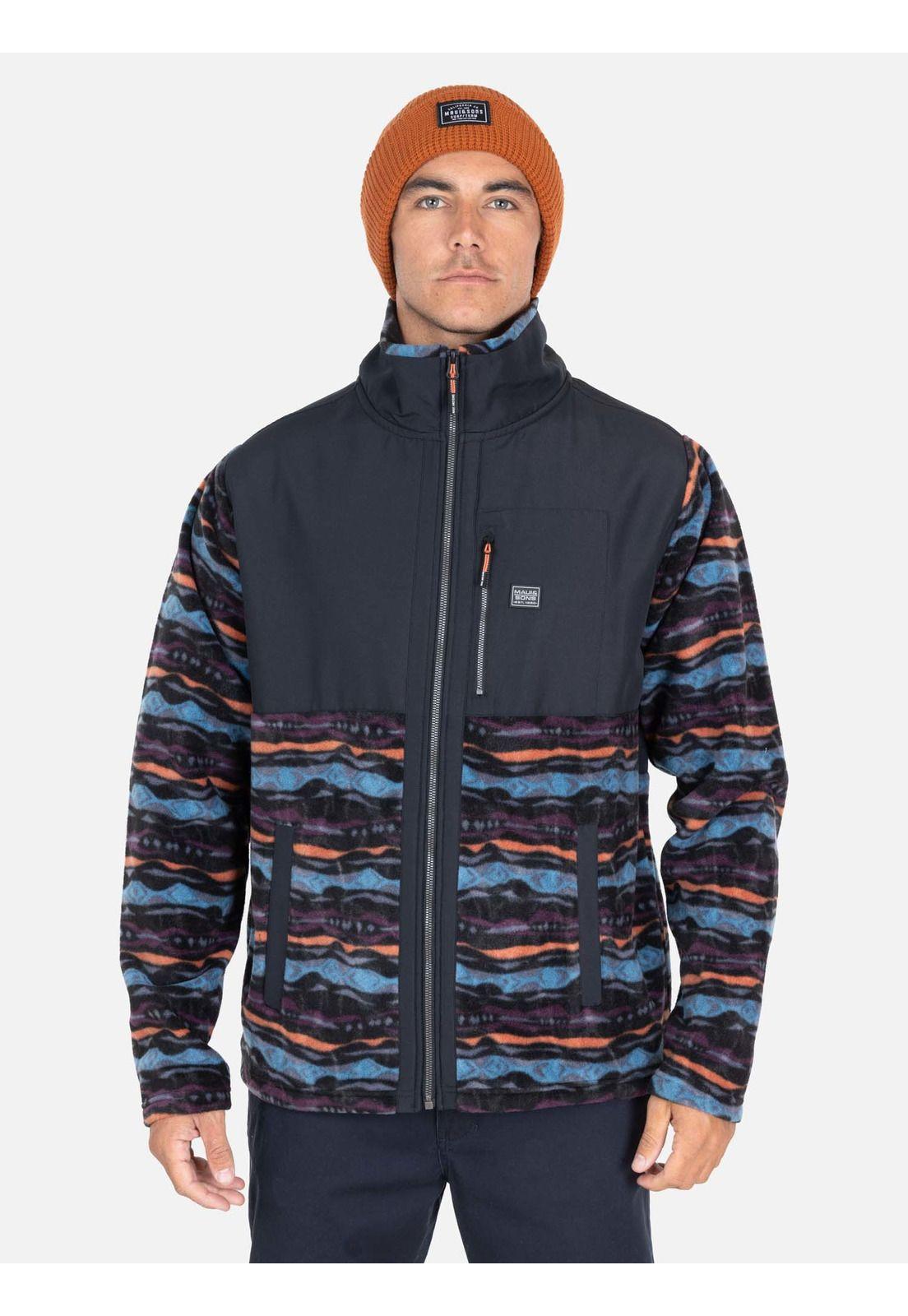 Poleron Micropolar Shark Multicolor Hombre Maui And Sons-0
