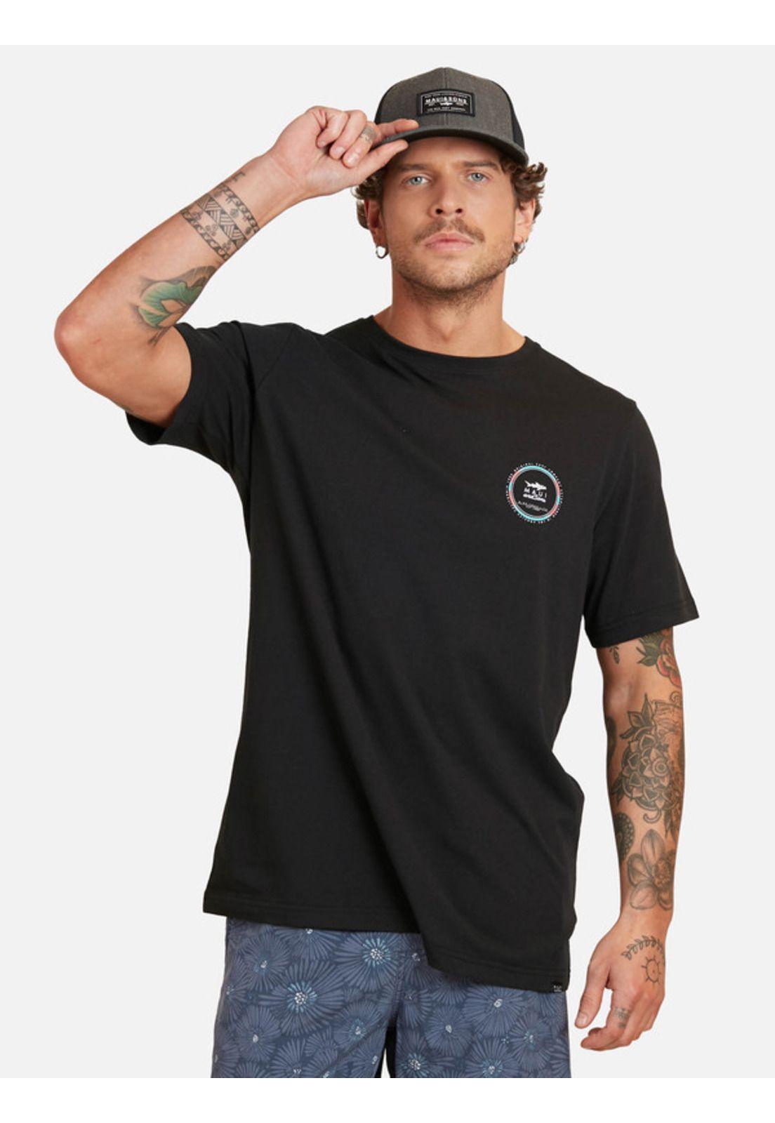 Polera Cyber Maui Hombre Negro Maui And Sons-0
