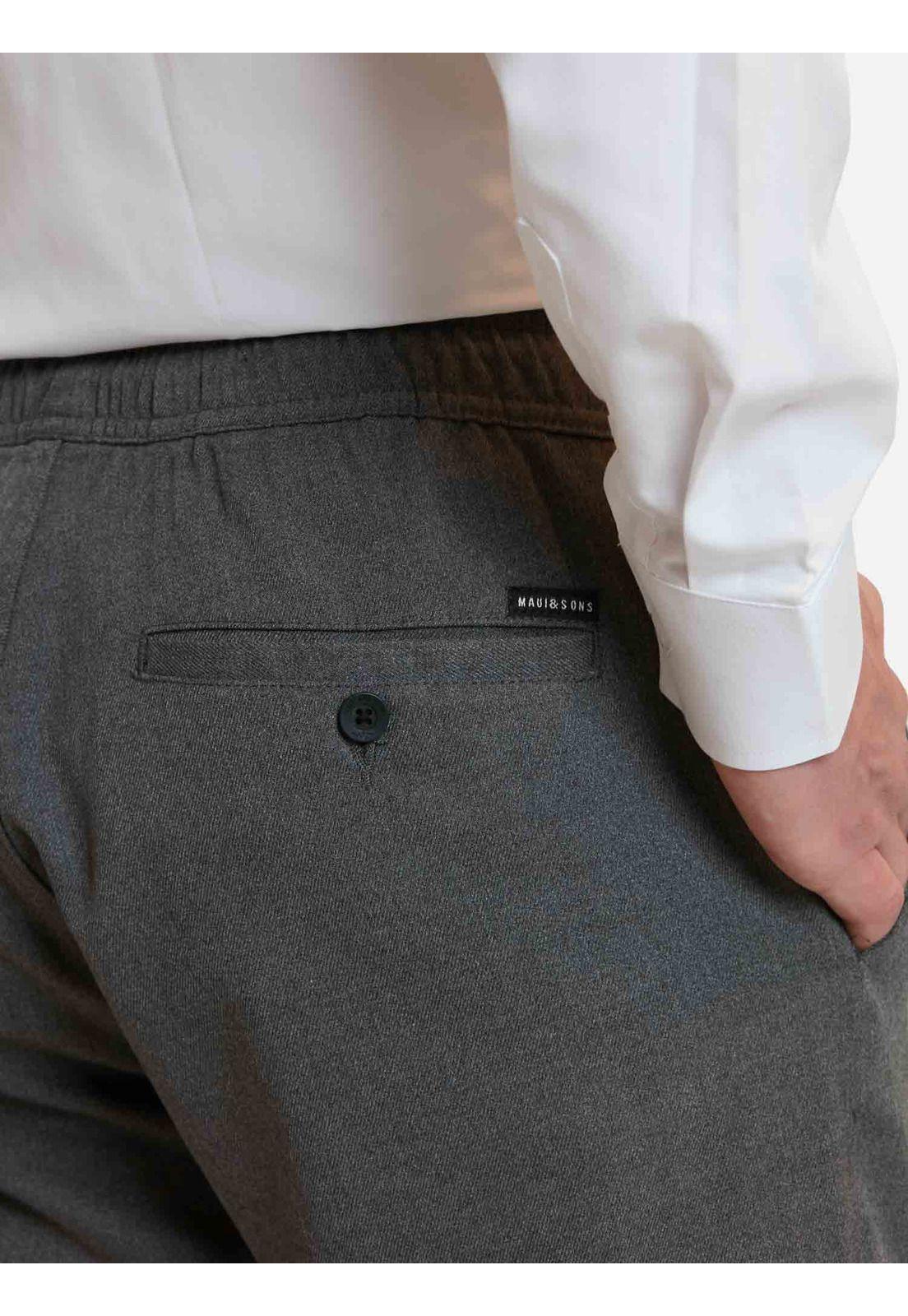 Pantalón Escolar Electir Gris Hombre Maui and Sons-3