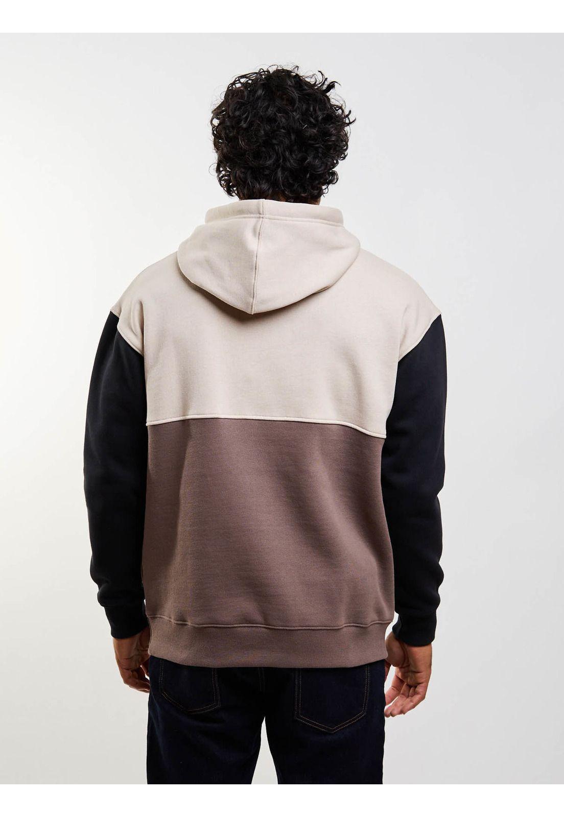 Poleron Canguro Driftx Café Hombre Maui And Sons-4