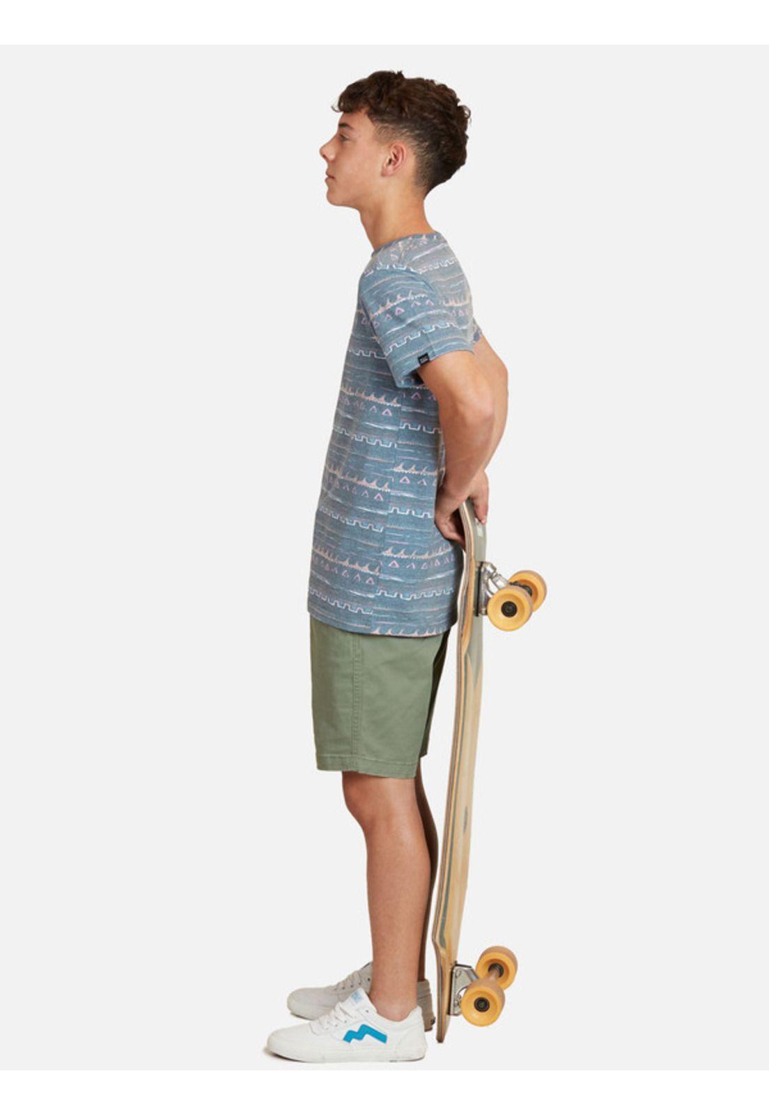 Polera Symbols Greca Hawaii Hombre Multicolor Maui And Sons-3