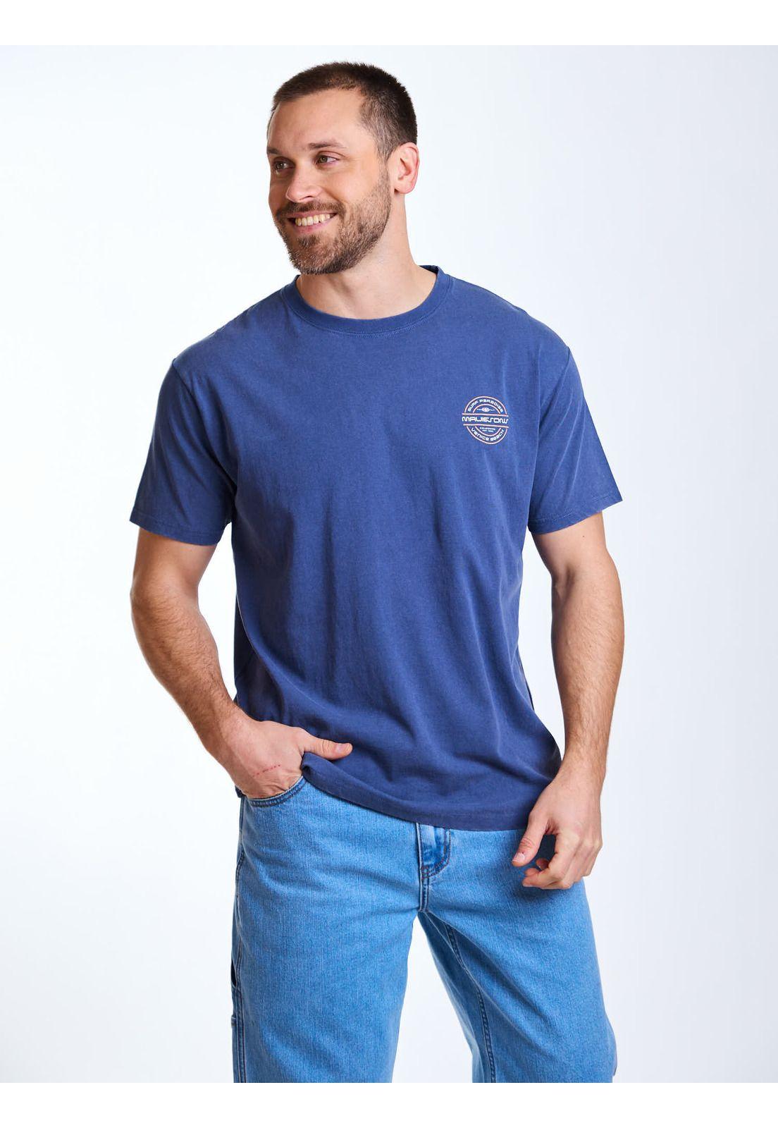 Polera MC Endless Azul Hombre Maui and Sons-5