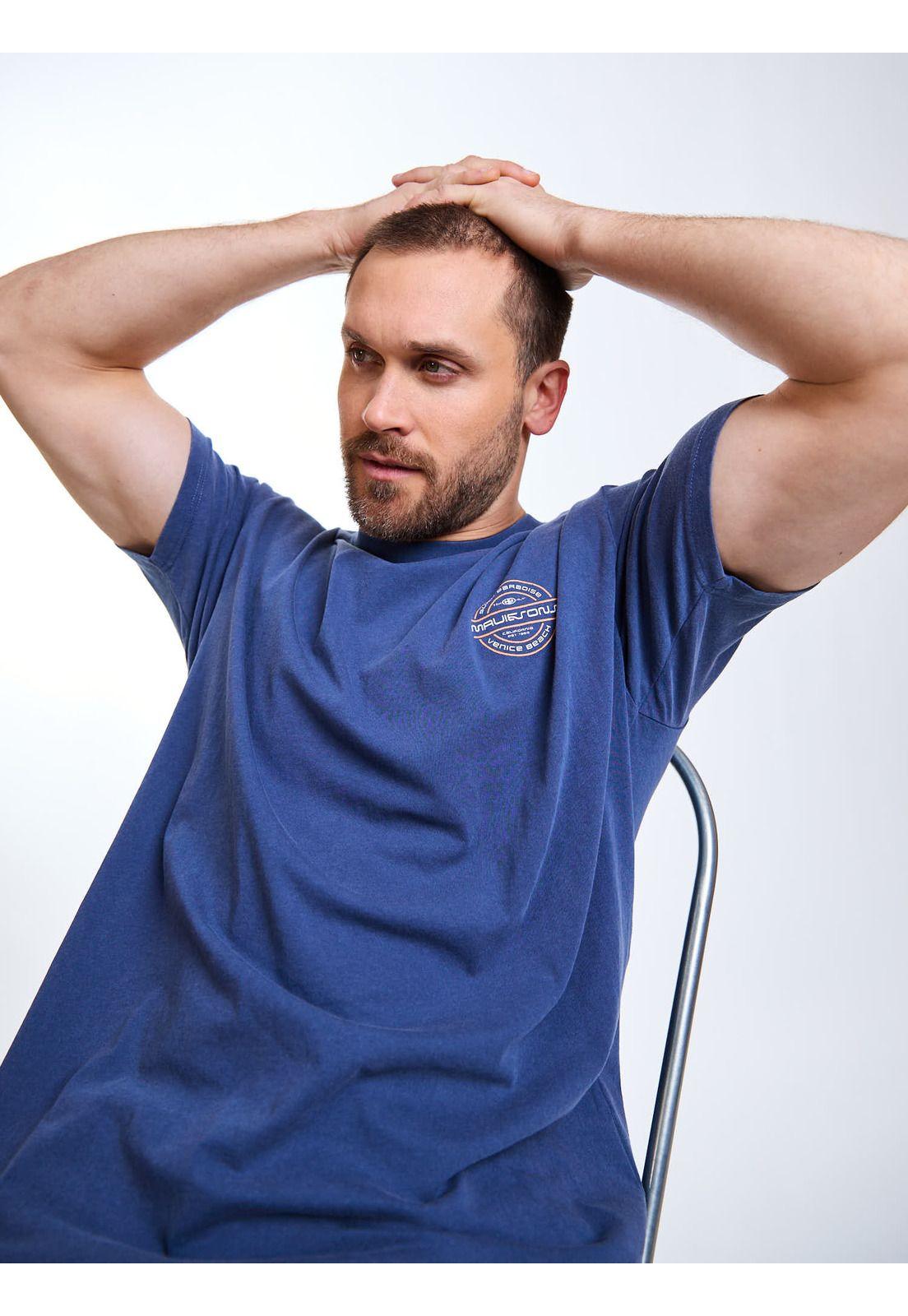 Polera MC Endless Azul Hombre Maui and Sons-6