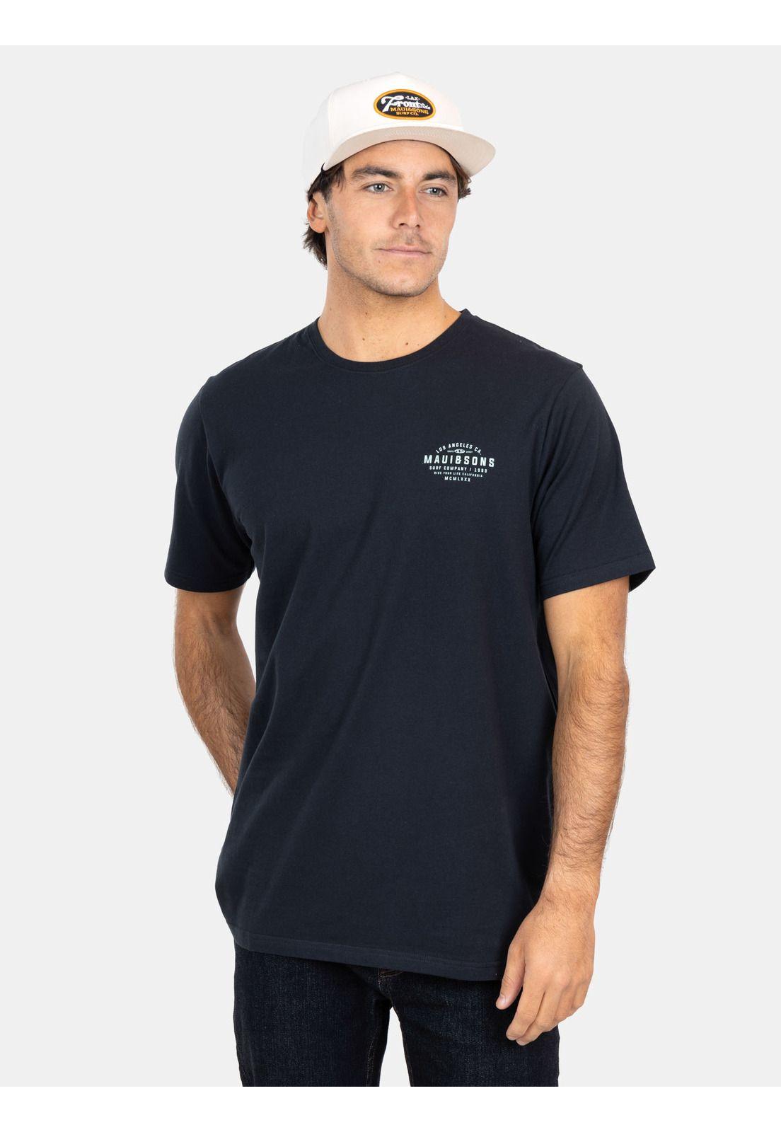 Polera MC Surf Company Negro Hombre Maui And Sons-0
