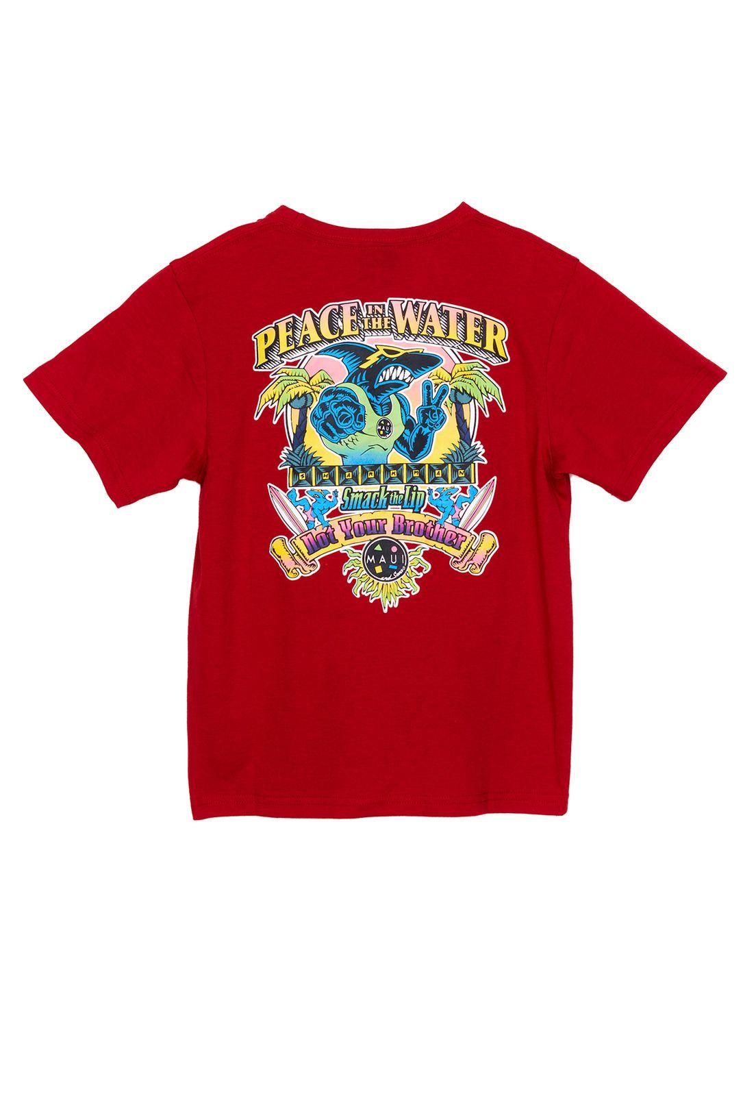 Polera Niño Maui 5P980-KV21 Rojo-1